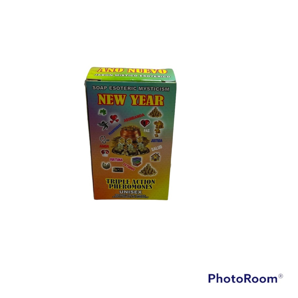 New Year's bar soap/ jabon de año nuevo